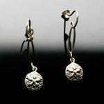 Sterling Silver Sand Dollar Earrings