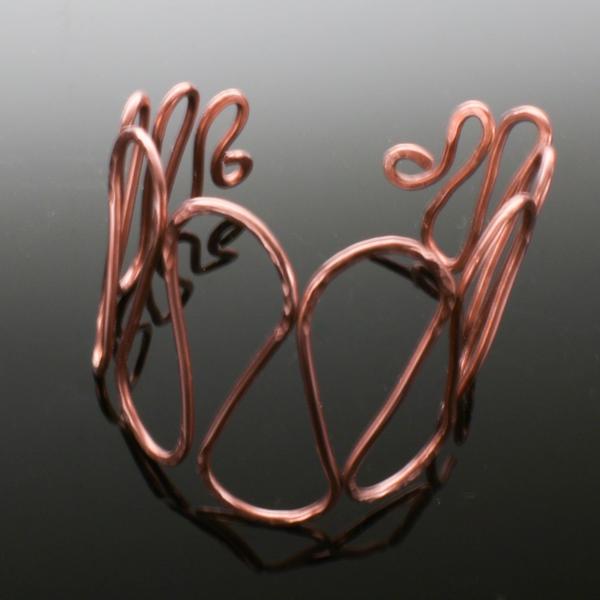 Copper Scroll Cuff picture