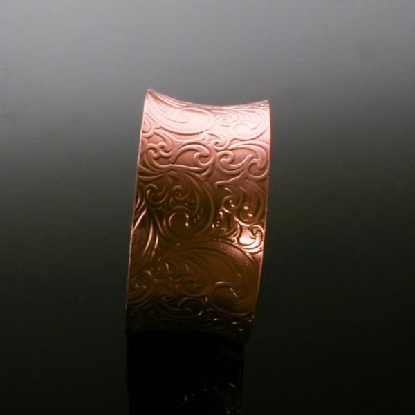 Copper Anticlastic Majestic Cuff picture