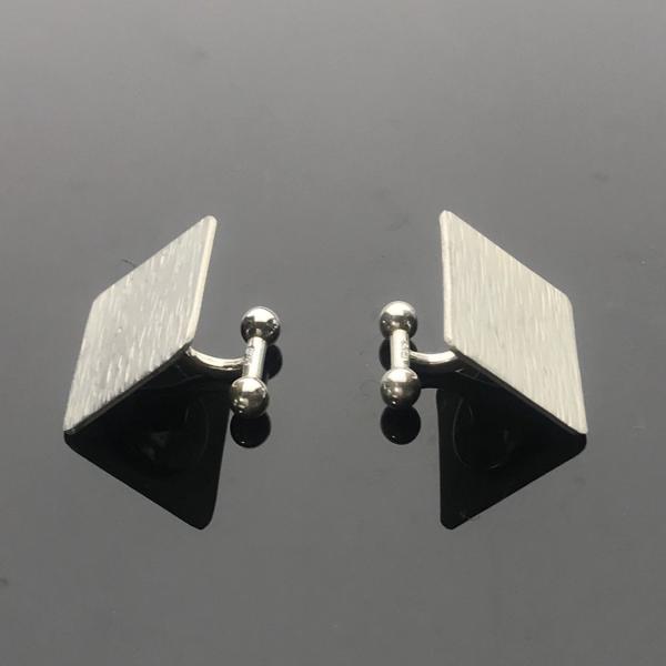 Sterling Silver Square Cufflinks picture