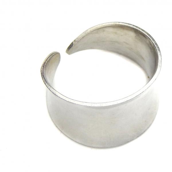 Sterling Silver Anticlastic Cuff Ring picture