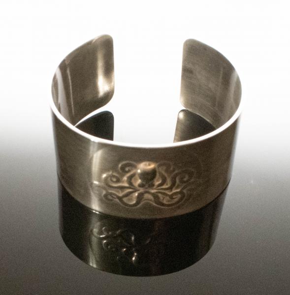 Argentium Silver Octopus Cuff picture