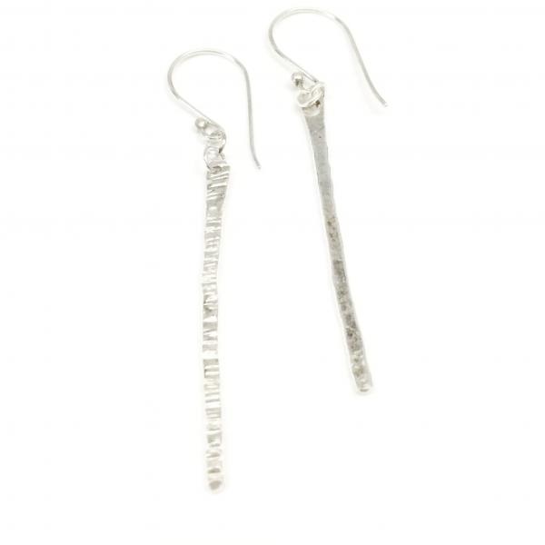 Sterling Silver Stick Earrings