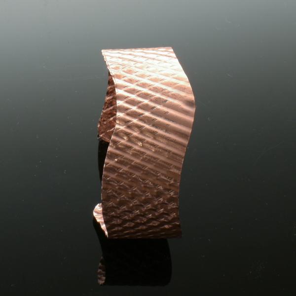 Copper Corrugated Quilt Cuff picture