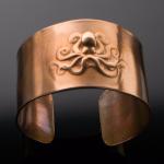 Copper Octopus Cuff