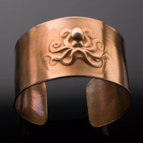 Copper Octopus Cuff picture