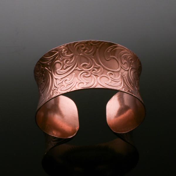 Copper Anticlastic Majestic Cuff