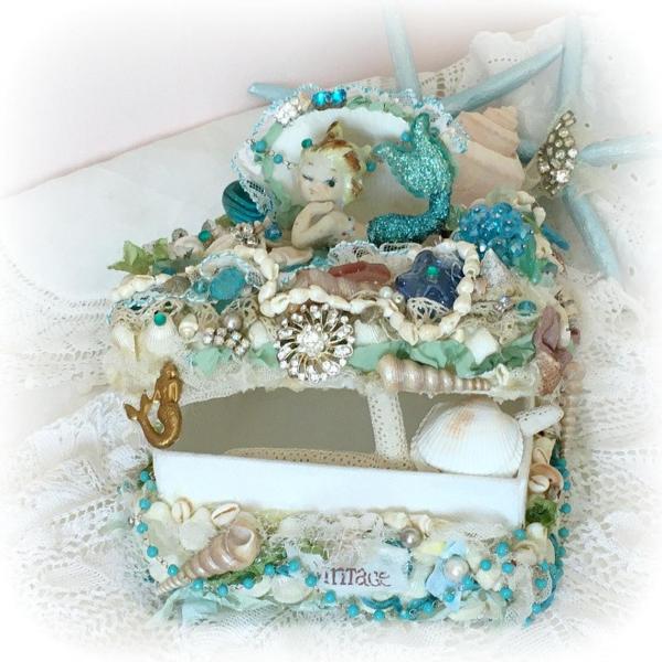 Vintage Bradley Mermaid Treasure Box picture