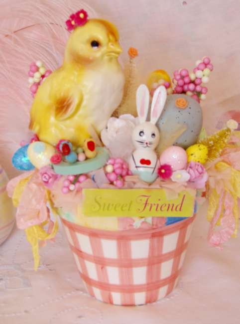 "Sweet Friends" Easter Centerpiece