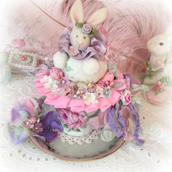 Bunny In A Teacup Centerpiece picture