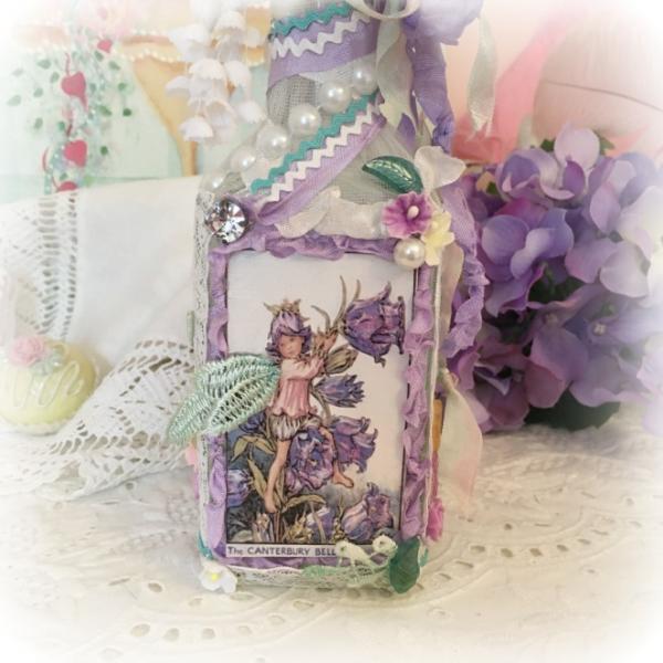 Fairy Altered Art Bottle picture