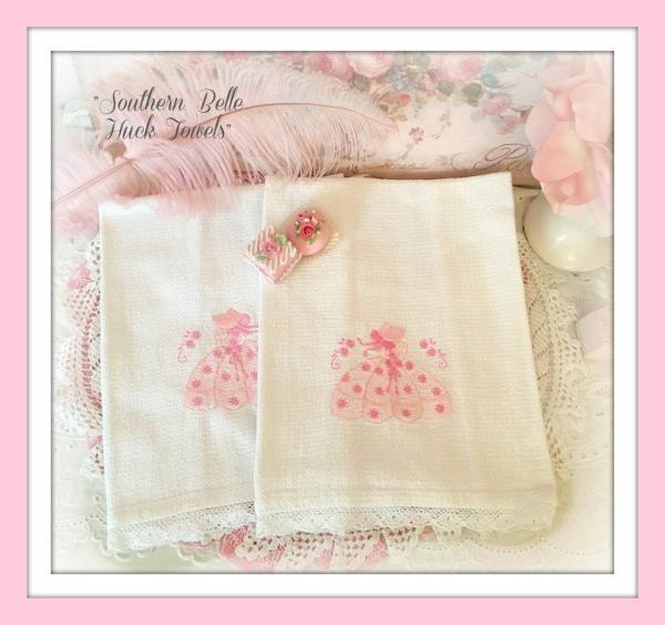 "Southern Belle" Hand Towels