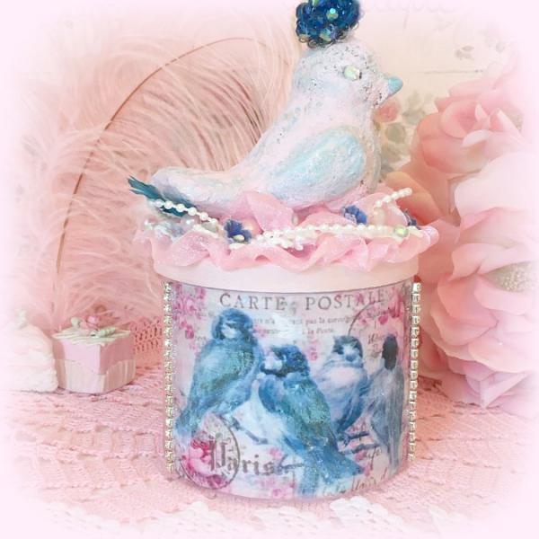 Bluebird Flamless Candle picture