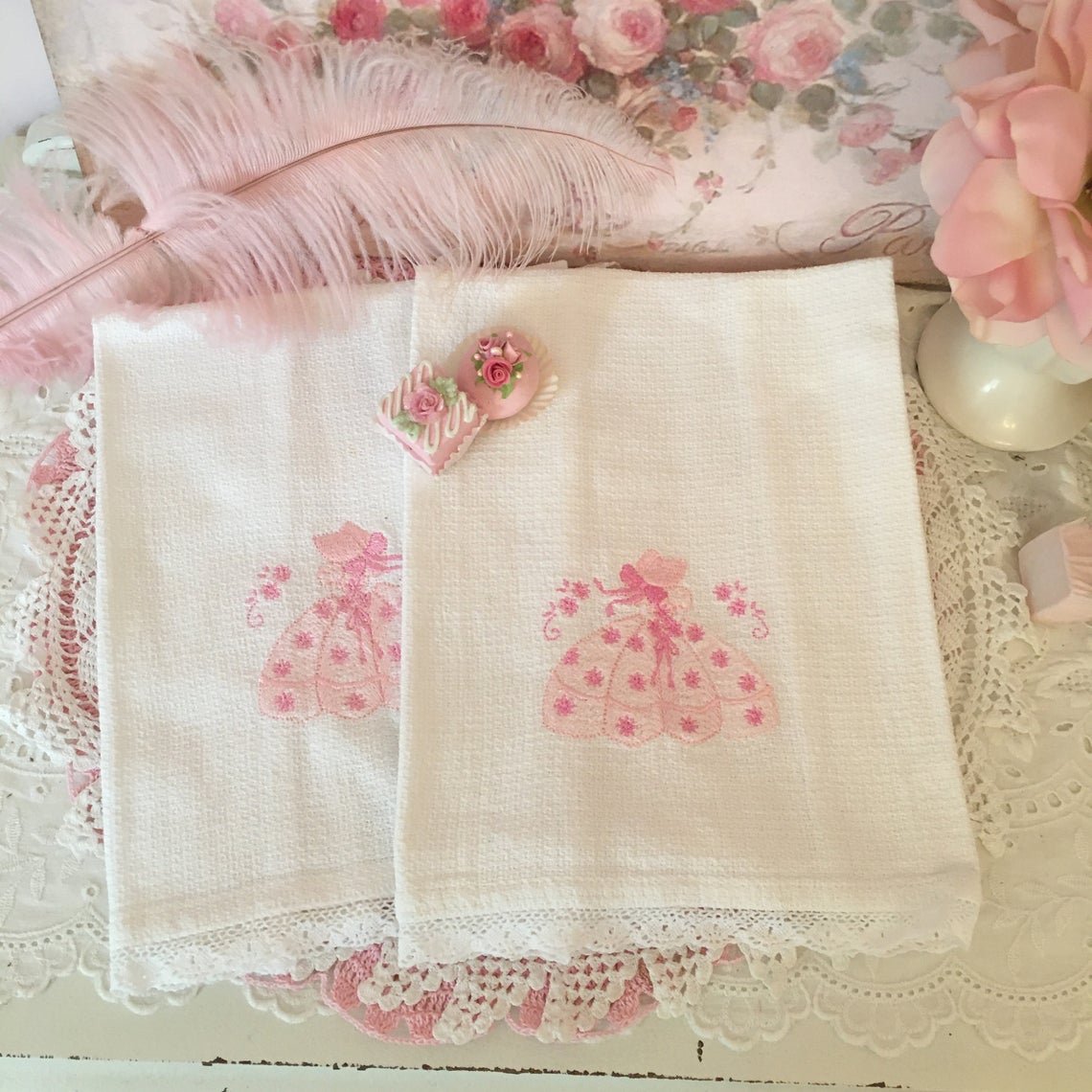 "Southern Belle" Hand Towels picture