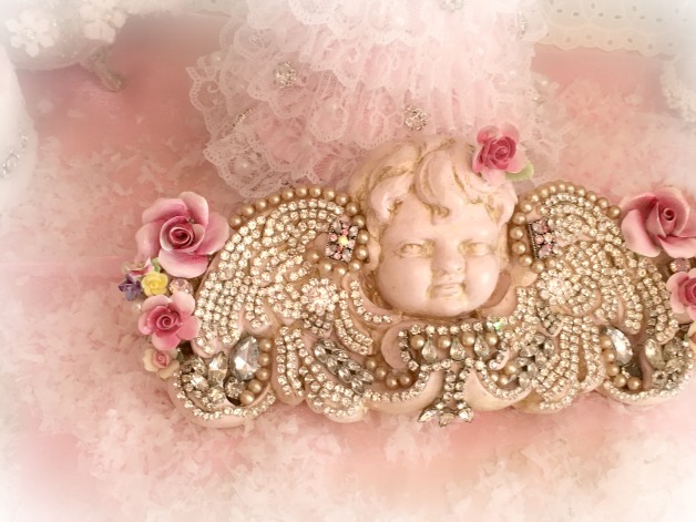 Bejeweled Cherub Wall Art picture