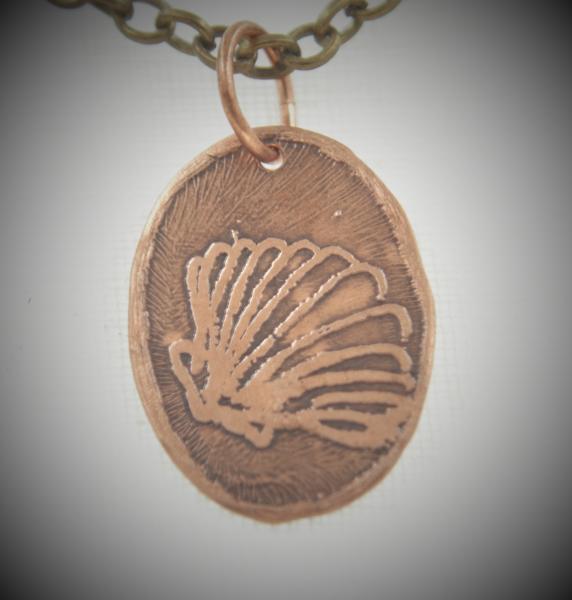 Etched Copper Pendant - 32653 picture