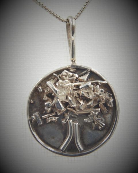 Silver Tree Pendant - 32371 picture