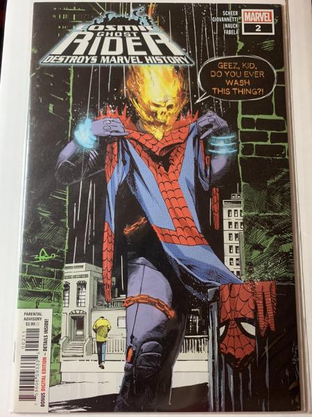Marvel Comics Cosmic Ghost Rider Destroys History #2 picture