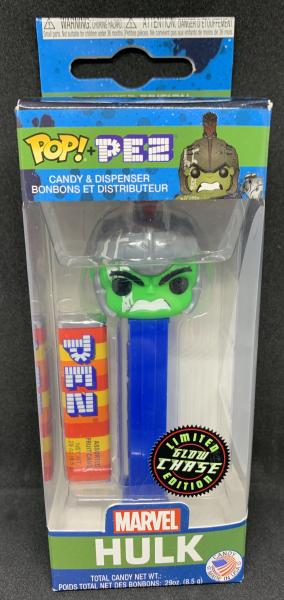 Funko Pop Pez Hulk Limited Glow In The Dark Chase Edition