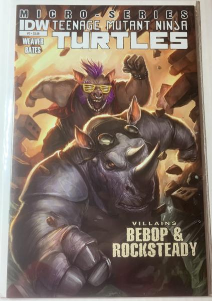 Teenage Mutant Ninja Turtles: Micro-Series #7 Villains Bebop & Rocksteady