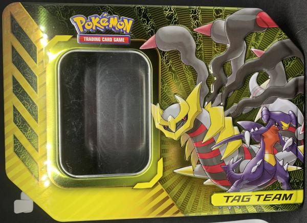 Pokemon Tag Team Tin-GARCHOMP & GIRATINA GX EMPTY