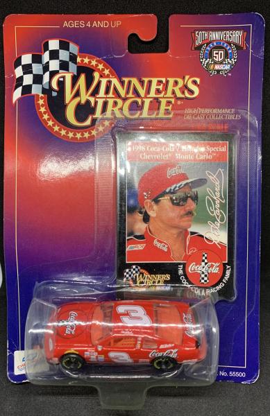 Winner's Circle Dale Earnhardt 1998 Red Coca-Cola #3 Chevrolet Monte Carlo 1:64