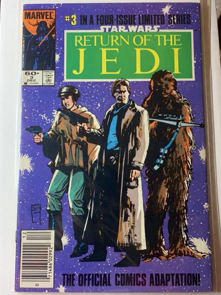 Star Wars Return of the Jedi #1-4 complete set lot of 4 Marvel 1983 picture
