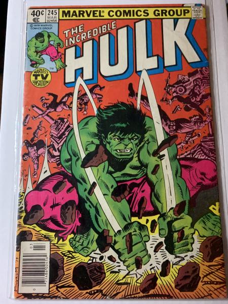 THE INCREDIBLE HULK #245 MARCH 1979 MARVEL COMICS