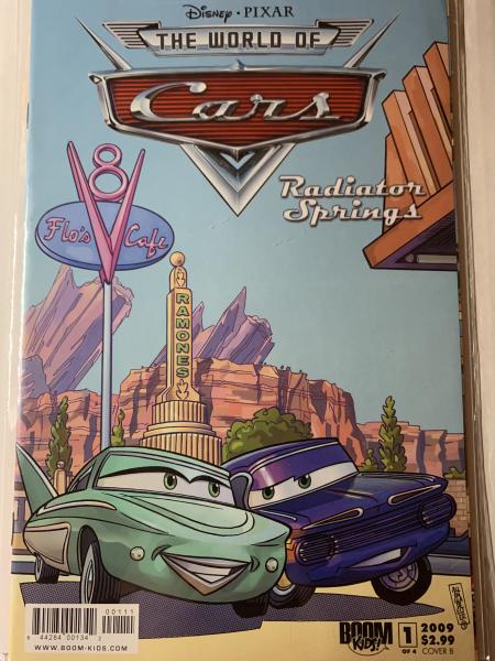 The World of Cars #1 2009 Cover B picture