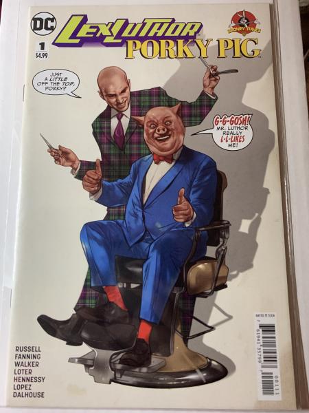 Lex Luthor Porky Pig #1 Looney Tunes D.C. Comics