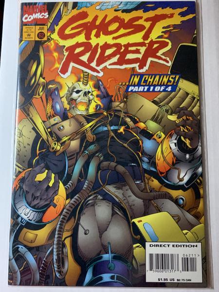 Marvel Comics Ghost Rider #62 in Chains Part 1 of 4