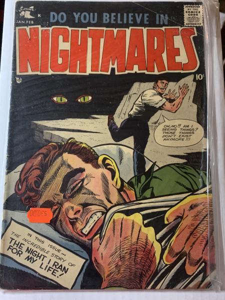 Do You Believe in Nightmares #2 Ayers Mr Sandman Horror & Suspense Stories