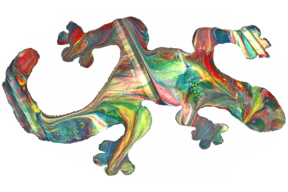 Geckos (17&rdquo;x10&rdquo;) picture