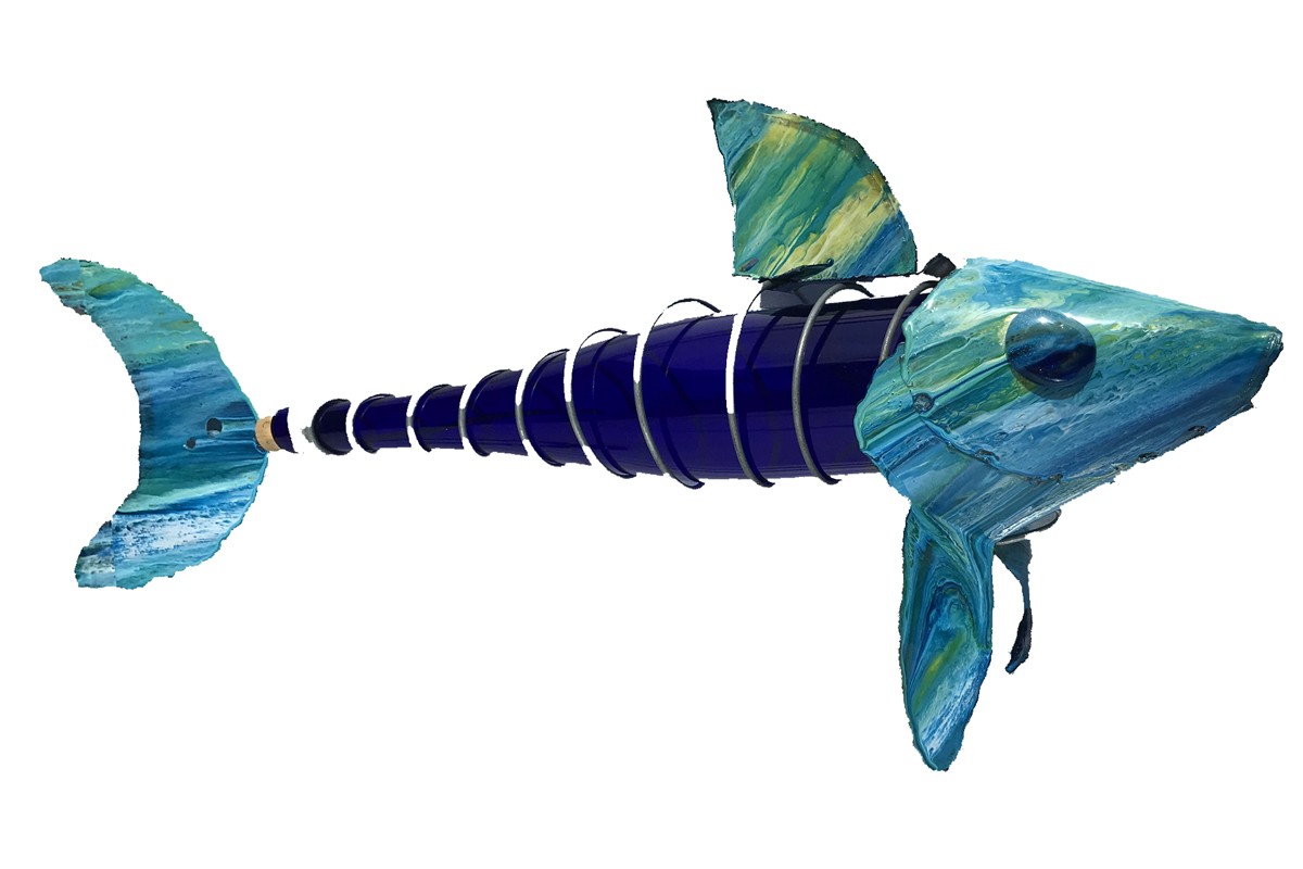 Bottlefish (21&rdquo;x10&rdquo; / 1.5L wine bottle) picture