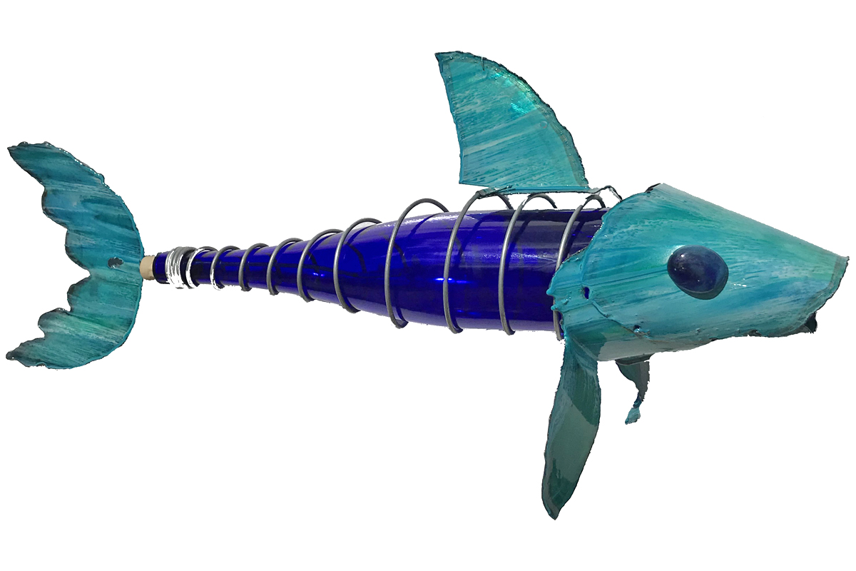 Bottlefish (21&rdquo;x10&rdquo; / 1.5L wine bottle) picture