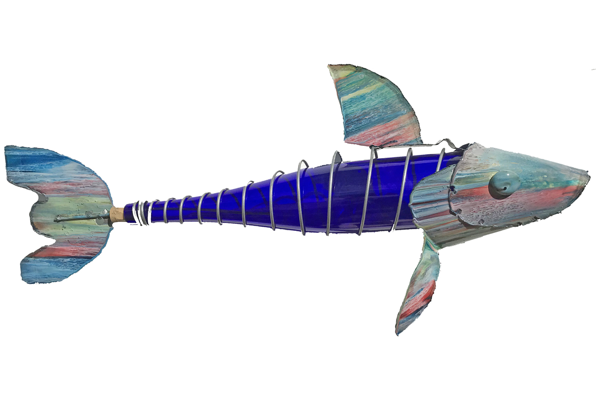 Bottlefish (21&rdquo;x10&rdquo; / 1.5L wine bottle) picture