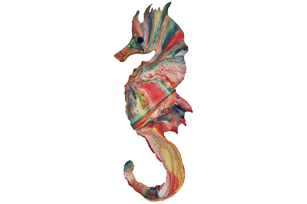 Seahorses (7&rdquo;x21&rdquo;) picture