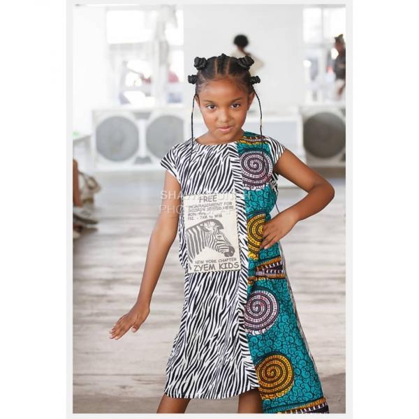 YOUTH ZEBRA DRESS