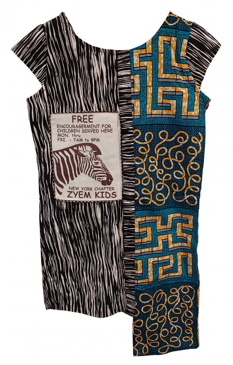 YOUTH ZEBRA DRESS picture