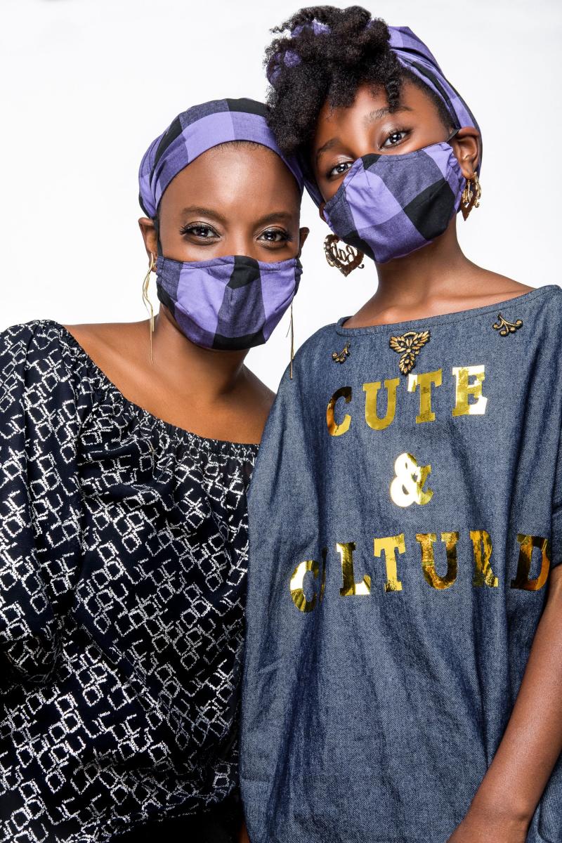 BUFFALO CHECK HEAD WRAP SET picture