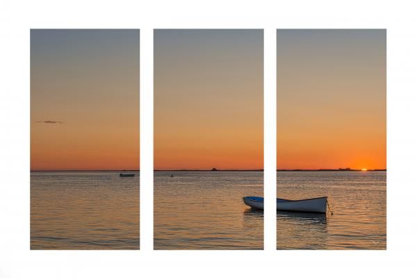 Chatham Sunrise - 3 piece triptych picture