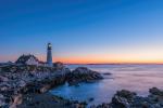 Portland Head Light At Dawn