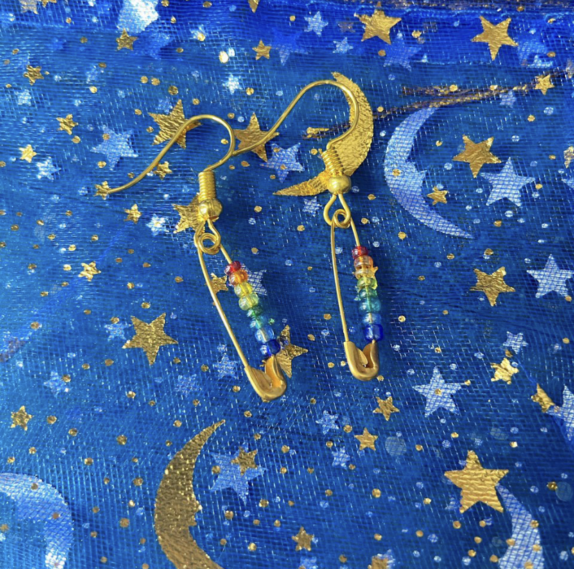Safety Pin Earrings picture