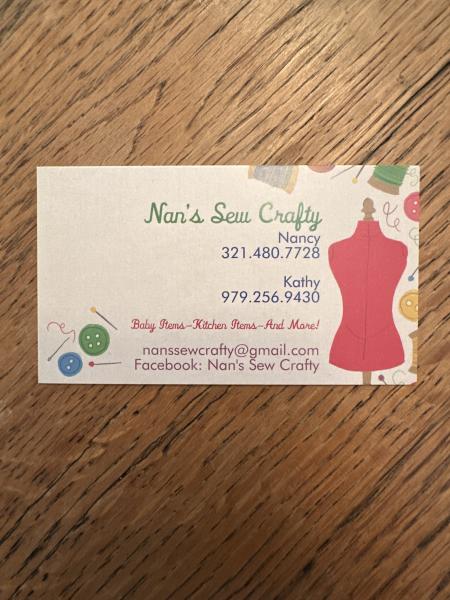 Nan’s Sew Crafty