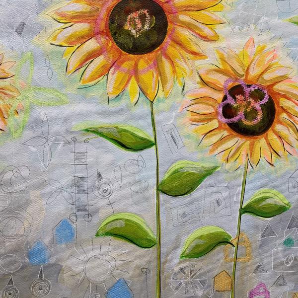 "Imagined Sunflowers" picture