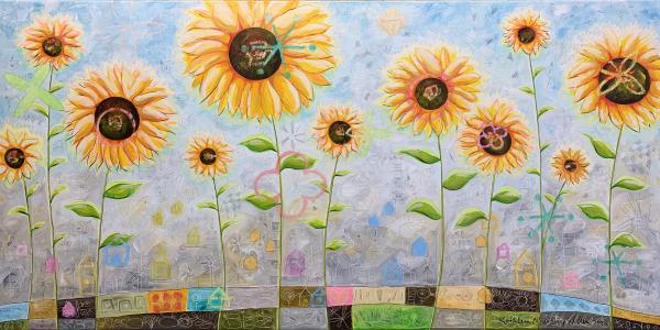 "Imagined Sunflowers"