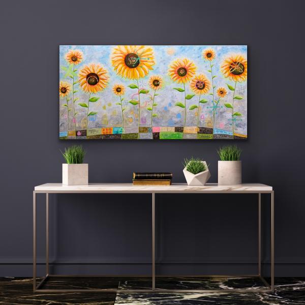 "Imagined Sunflowers" picture