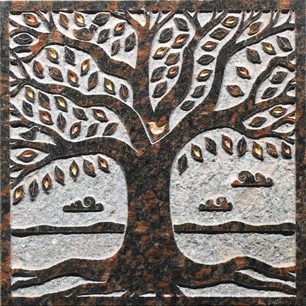 Tree of Life - hangable tile picture