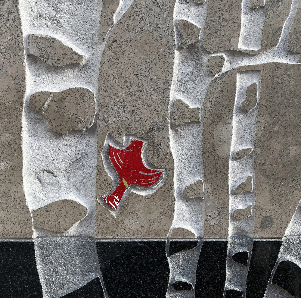 Winter Birches - 2 panels picture