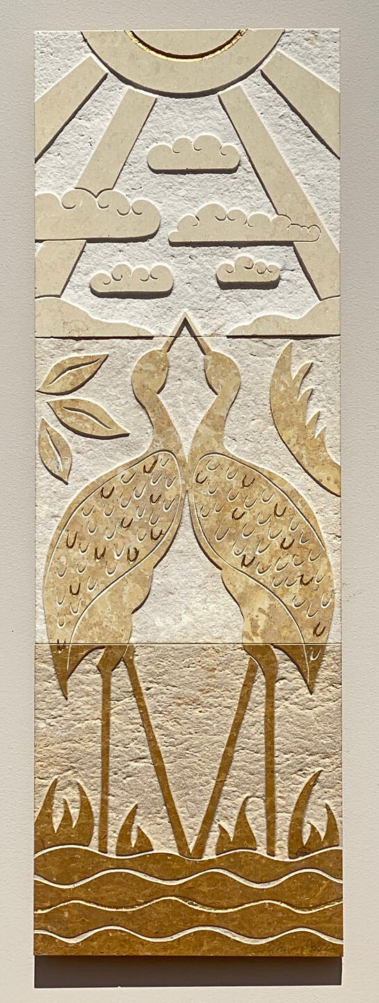 Art Deco Bird - single panel